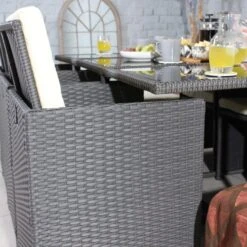 Cannes Grey 10 Seater Cube Set -Tower Garden Outlet Store 30763588 alt02