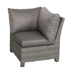 Paris 7 Piece Deluxe Modular Corner Dining Set With Square Firepit -Tower Garden Outlet Store 30763602 alt02