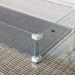 Wentworth 7 Piece Deluxe Modular Corner Lounge Set With Rectangular Firepit -Tower Garden Outlet Store 30763610 alt04