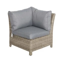 Wentworth 7 Piece Deluxe Modular Corner Lounge Set With Rectangular Firepit -Tower Garden Outlet Store 30763610 alt05