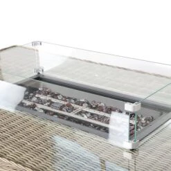 Wentworth 7 Piece Deluxe Modular Corner Lounge Set With Rectangular Firepit -Tower Garden Outlet Store 30763610 alt08