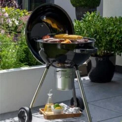 Norfolk Grills Corus Charcoal Wheeled Grill -Tower Garden Outlet Store 30764963 alt02