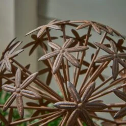 Metal Allium Flower Stake -Tower Garden Outlet Store 30795297 alt01