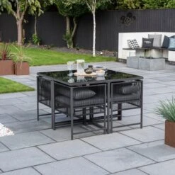 Kubic Dining Set -Tower Garden Outlet Store 30795334 alt01