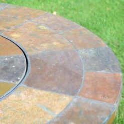 Bayfield Firepit 89cm Table With 4 Ascot Chairs Set -Tower Garden Outlet Store 30826728 alt04