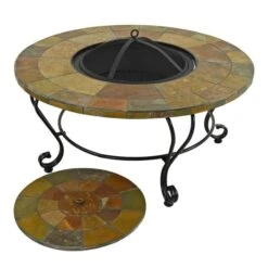 Bayfield Coffee Table Firepit 89cm -Tower Garden Outlet Store 30826765 alt02