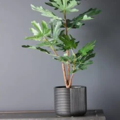 Geometric Lines Plant Pot -Tower Garden Outlet Store 30829983 alt01