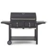 Tower Ignite Duo XL Charcoal BBQ, Black Steel