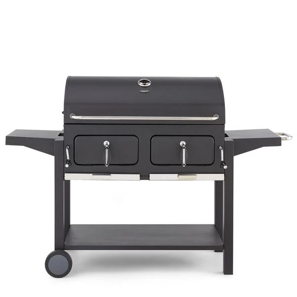 Tower Ignite Duo XL Charcoal BBQ, Black Steel 1 Tower Ignite Duo XL Charcoal BBQ, Black Steel