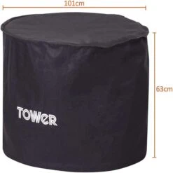 Tower Sphere Pit 'n' Grill Cover -Tower Garden Outlet Store 30849200 alt03