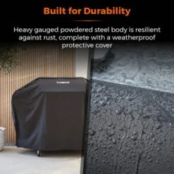 Tower Stealth Pro Six Burner Gas BBQ, Black Steel -Tower Garden Outlet Store 30849201 alt08