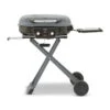 Tower Tourer Two Burner Portable Gas BBQ, Black Steel