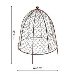 Outdoor Wire Netted Plant Protector -Tower Garden Outlet Store 30849551 alt05