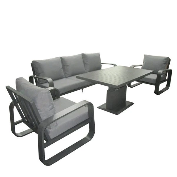 Babingley 5 Seater Lounge Set With Adjustable Table 2 Babingley 5 Seater Lounge Set With Adjustable Table - Image 2