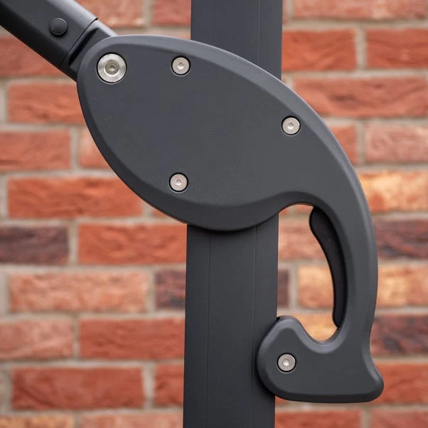 One Box 3m Round Parasol With Water Base 3 One Box 3m Round Parasol With Water Base - Image 3