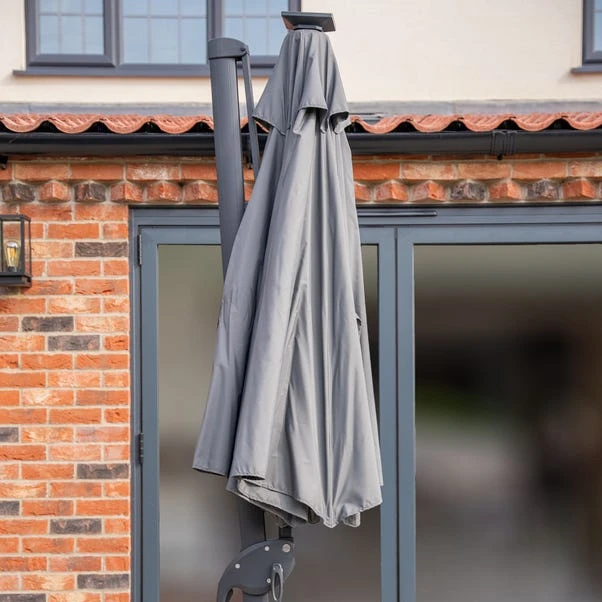 One Box 3m Round Parasol With Water Base 4 One Box 3m Round Parasol With Water Base - Image 4