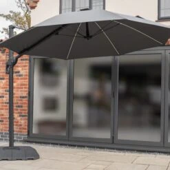 One Box 3m Round Parasol With Water Base 13 One Box 3m Round Parasol With Water Base -Tower Garden Outlet Store 30854699 alt04