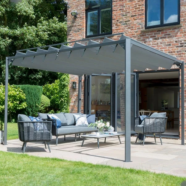 Pandora Leafe 3m X 3.6m Pergola 1 Pandora Leafe 3m X 3.6m Pergola