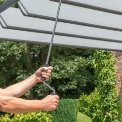 Pandora Leafe 3m X 3.6m Pergola 14 Pandora Leafe 3m X 3.6m Pergola -Tower Garden Outlet Store 30854704 alt04