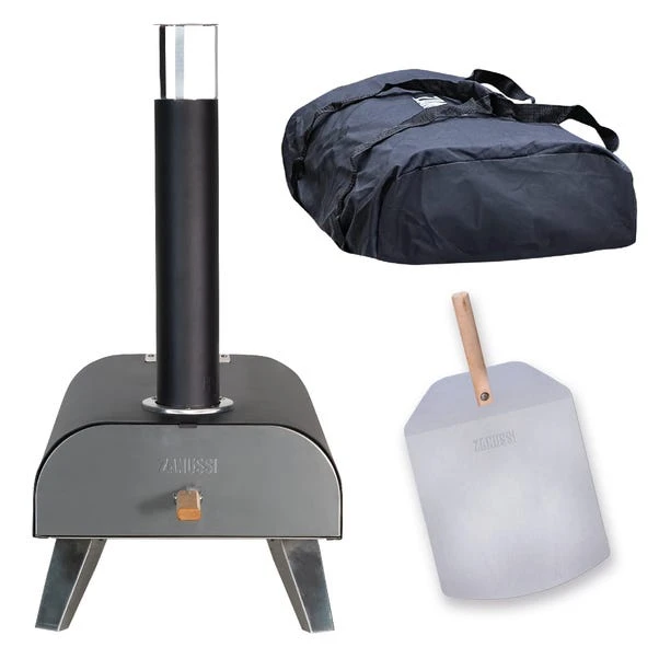 Zanussi Wood Pellet Pizza Oven With Paddle & Cover 2 Zanussi Wood Pellet Pizza Oven With Paddle & Cover - Image 2