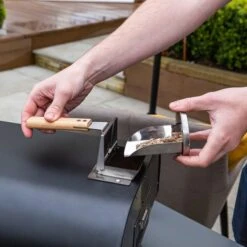 Zanussi Wood Pellet Pizza Oven With Paddle & Cover 15 Zanussi Wood Pellet Pizza Oven With Paddle & Cover -Tower Garden Outlet Store 30856035 alt05