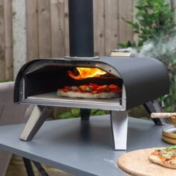 Zanussi Wood Pellet Pizza Oven With Paddle & Cover 16 Zanussi Wood Pellet Pizza Oven With Paddle & Cover -Tower Garden Outlet Store 30856035 alt06
