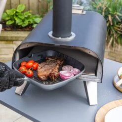 Zanussi Wood Pellet Pizza Oven With Paddle & Cover 19 Zanussi Wood Pellet Pizza Oven With Paddle & Cover -Tower Garden Outlet Store 30856035 alt09