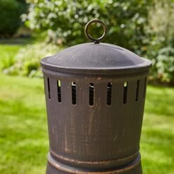 Steel Chimenea -Tower Garden Outlet Store 30862897 alt04