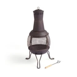 Steel Chimenea -Tower Garden Outlet Store 30862897 alt06