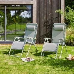 Set Of 2 Helsinki Loungers -Tower Garden Outlet Store 30870013 alt01
