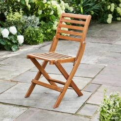 Compact Wooden Folding Dining Set -Tower Garden Outlet Store 30877113 alt08