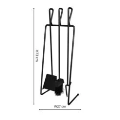 Black Linear Companion Set 10 Black Linear Companion Set -Tower Garden Outlet Store 30878106 alt04