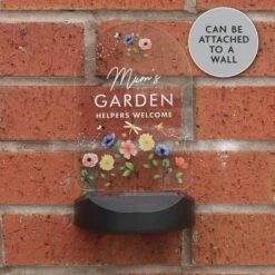 Personalised Flower Garden Outdoor Solar LED Light -Tower Garden Outlet Store 30878360 alt04