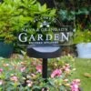 Personalised Garden Sign Outdoor Solar LED Light