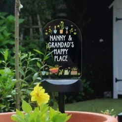 Personalised Vegetable Patch Outdoor Solar LED Light -Tower Garden Outlet Store 30878365 alt01