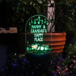 Personalised Vegetable Patch Outdoor Solar LED Light -Tower Garden Outlet Store 30878365 alt03