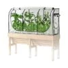 VegTrug Medium Wall Hugger Greenhouse Frame And Multi Cover Set