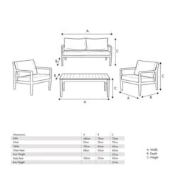 Malta Lounge Set -Tower Garden Outlet Store 30893667 alt06