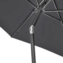 Riva 2.5m Round Parasol With Rome Polished Black Granite Base -Tower Garden Outlet Store 30893685 alt02