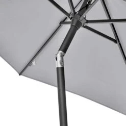 Riva 2.5m Round Parasol With Rome Polished Black Granite Base -Tower Garden Outlet Store 30893686 alt03