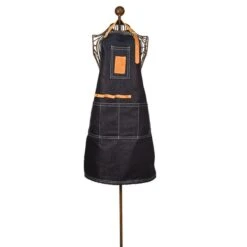 Fallen Fruits Denim Garden Apron
