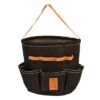 Fallen Fruits Round Denim Garden Tool Bag