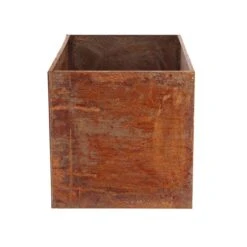 Fallen Fruits Low Rectangular Rust Planter -Tower Garden Outlet Store 30900101