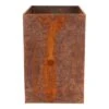 Fallen Fruits High Rectangular Rust Planter