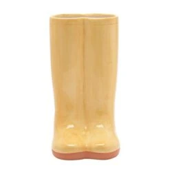 The Cottage Garden Yellow Ceramic Welly Vase -Tower Garden Outlet Store 30903299 alt04