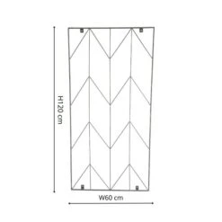 Ivyline Outdoor Herringbone Trellis 15 Ivyline Outdoor Herringbone Trellis -Tower Garden Outlet Store 30911924 alt03