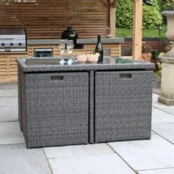 Paris 8 Seater Cube Dining Set -Tower Garden Outlet Store 30915680 alt04
