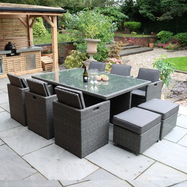 Paris 10 Seater Cube Dining Set 2 Paris 10 Seater Cube Dining Set - Image 2