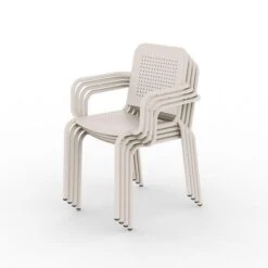 Porto 4 Seater Round Dining Set With Stacking Chairs 25 Porto 4 Seater Round Dining Set With Stacking Chairs -Tower Garden Outlet Store 30915709 alt07