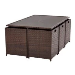Nevada 6 Seater Cube Dining Set -Tower Garden Outlet Store 30915715 alt04
